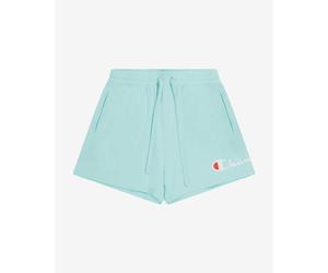 Short Champion Legacy Icons Big Logo bleu eau clair femme - S
