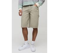 Short charpentier large surteint homme - vert - 28, vert