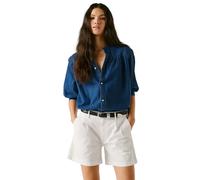 Pepe Jeans Vania Regular Fit Chino Shorts Blanc 28 Femme
