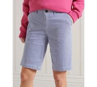 Short chino femme Superdry City Bleu 34