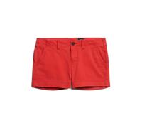 Superdry Vintage Hot Chino Shorts Rouge XL Femme