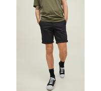 Short chino Regular Fit Noir en coton XL