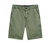 Superdry Shorts Chino Vintage Officer Vert Taille 30 Homme