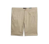 Superdry Pantalon chino Premium Regular Beige Taille 32 Homme