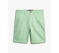 Superdry Shorts Vintage International Vert Taille 30 Homme