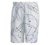 Short club de tennis à imprimé adidas Graphic Blanc L