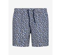 Short CMP Microfiber bleu blanc noir - XXL