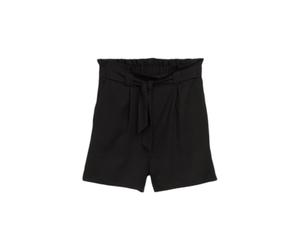 Short colorÃ© paperbag femme Tom Tailor Denim Noir XL