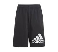 Short Coton - Adidas - Junior - Noir - 100% Coton - Taille Élastiquée 10 ans