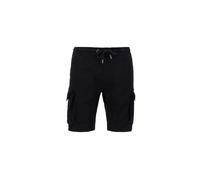 Short coton Alpha Industries twill Noir M