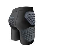 - Short coulissant, pantalon court rembourré | Short de compression avec rembourrage aux hanches pour hockey, football, skateboard, skate, snowboard