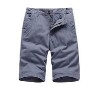 Short Court Cargo Homme Ete, Shorts de Course À Pied Homme Shorts Extensible Pantalon Court Tactique Slim Fit Grande Taille Short de Randonnée Plage Multi Poches Vêtements de Tous Les Jours