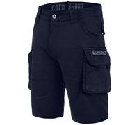 Alpha Industries Crew Shorts Cargo Short pour homme Taille 38 - Bleu