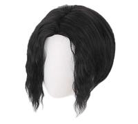 Short Curly Black Daily Party Cosplay Perruque Pour Kibutsuji Muzan Anime Cosplay Perruque