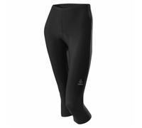 Short cycliste 3/4 femmes Löffler - Noir - Doublure transtex élastique et respirante 36
