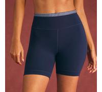 Short cycliste 6" FeatherFit™ Gingham Glow doux et anti-transpirant avec bordure et bandes antidérapantes, pour yoga, studio, pilates, faible impact et port quotidien L,M,S,XL,XS,XXL,XXS,XXXL,XXXXLLet