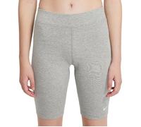 Short Cycliste Femme - Nike Essential - Gris - Coupe ajustée - Taille mi-haute - Ceinture élastique S