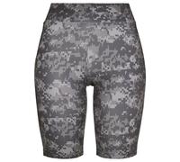 Urban Classics Short femme Ladies High Waist Camo Tech Cycle Shorts Dark Digital Camouflage L