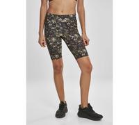 Short cycliste femme Urban Classics high waist camo tech Vert XS