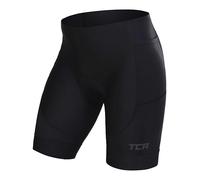 Short Cycliste rembourré pour Homme Slipstream, séchage Rapide, Respirant et antidérapant avec Poche zippée à l'arrière - Short Cycliste idéal pour Homme - Vêtements de Cyclisme - Black Stealth, S