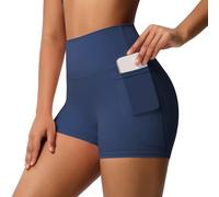 Short Cycliste Ultra Doux avec Poches, Taille Haute