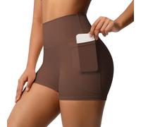 Short Cycliste Ultra Doux avec Poches, Taille Haute