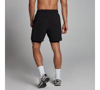 Short d’entraînement 2-en-1 MP pour hommes - Noir - S