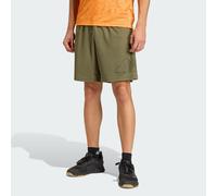 adidas Homme Workout Essentials Base Pique Big Logo Short Shorts, Olive strata, XXL
