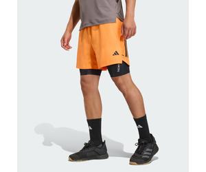 SHORT D4T Primelift 3BANDES Pure Orange 2XL 13 CM