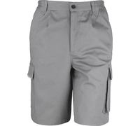 Short d'action unie Result Work-Guard RW3254 (L) (Grau)