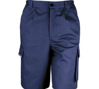Short d'action unie Result Work-Guard RW3254 (S) (Marineblau)