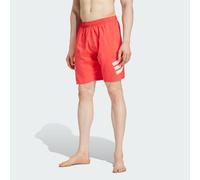Short de bain 3 bandes 20,3 cm Semi Lucid Red / White XS