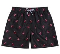 Short de bain à dissoudre - Cadeau amusant pour frère, petit ami, enterrement de vie de jeune fille, fête à la piscine, Ancre noire, Large
