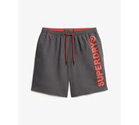 Superdry Short de bain Sport Graphic 17'' Gris Homme L
