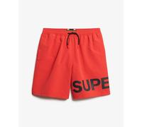 Superdry Graphic 17´´ Swimming Shorts Orange S Homme