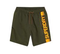 Short de bain à motif Superdry Vert M