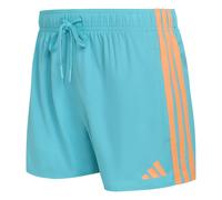 adidas - 3 Stripes Bold Short 3'' - Short de bain - XXL - lucid cyan / lucid orange
