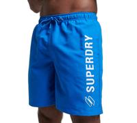Superdry Code Applque 19inch Swimming Shorts Bleu 2XL Homme