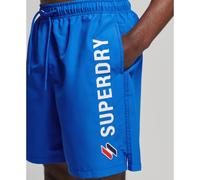 Superdry Code Applque 19inch Swimming Shorts Bleu S Homme