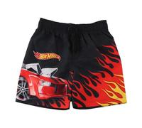 Short de Bain Bermuda Hot Wheels pour Enfants - Maillot de Plage et de Piscine, Séchage Rapide, Résistant au Chlore