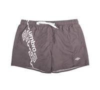 Short De Bain Bleu Motifs Graphiques Et Cordon Blancs Homme Umbro