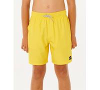Short De Bain Boardshort Volley Daily Enfant Jaune Flamboyant 8A