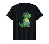 Short de Bain Cartoon Dinosaur Loves Holiday T-Shirt