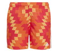 Adidas Maillot de bain garçon motif football graphique Orange/Blanc 13-14 ans