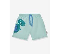 Short de bain garçon avec motif dinosaure 3D et protection UV STERNTALER bleu glacier 3,5/4A