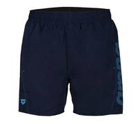 Arena Fundamentals Logo Jr Boxer R Navy-turquoise Taille: 10-11 | Vêtements de Bain Outlet | kids | Bleu