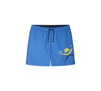 Hackett Split Logo Swimming Shorts Bleu M Homme