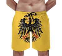 Short De Bain Historical Flag of Holy Roman Empire Short De Plage Cordon De Réglable Shorts Hommes Boardshort pour Sport Natation Piscine S