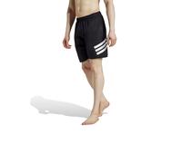 Short de Bain HOMME Adidas shorts 3 Stripes Swim Shorts 8 Inch Noir et blanc