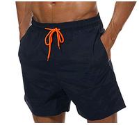 Short de Bain Homme Court Maillot de Bain Homme Séchage Rapide Boardshort Short de Bains Hommes Mayo Boxer de Bain Homme Piscine Shorts de Bain Natation Plage Calecon de Bain Grande Taille Vert 3XL